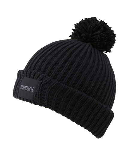 Bonnet connora pour enfants noir Regatta