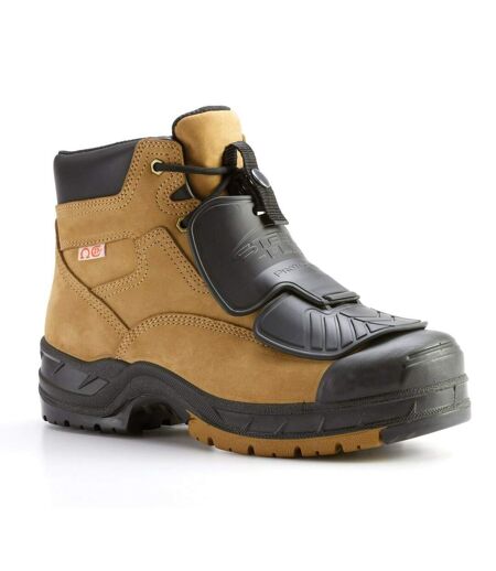 Bottines De Sécurité Hommes Noir Steel Flex