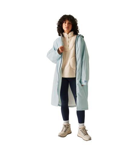 Peignoir À Langer Imperméable Adulte Bleu Regatta