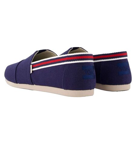 Mens alpargata classic loafers navy Toms