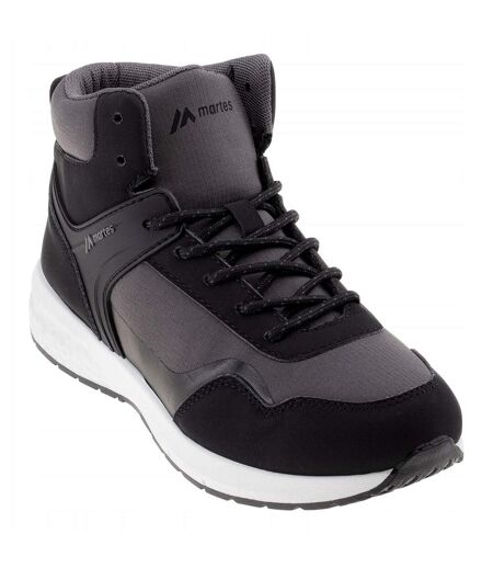 Bottines De Randonnée Maiden Enfant Noir Gris Foncé Martes