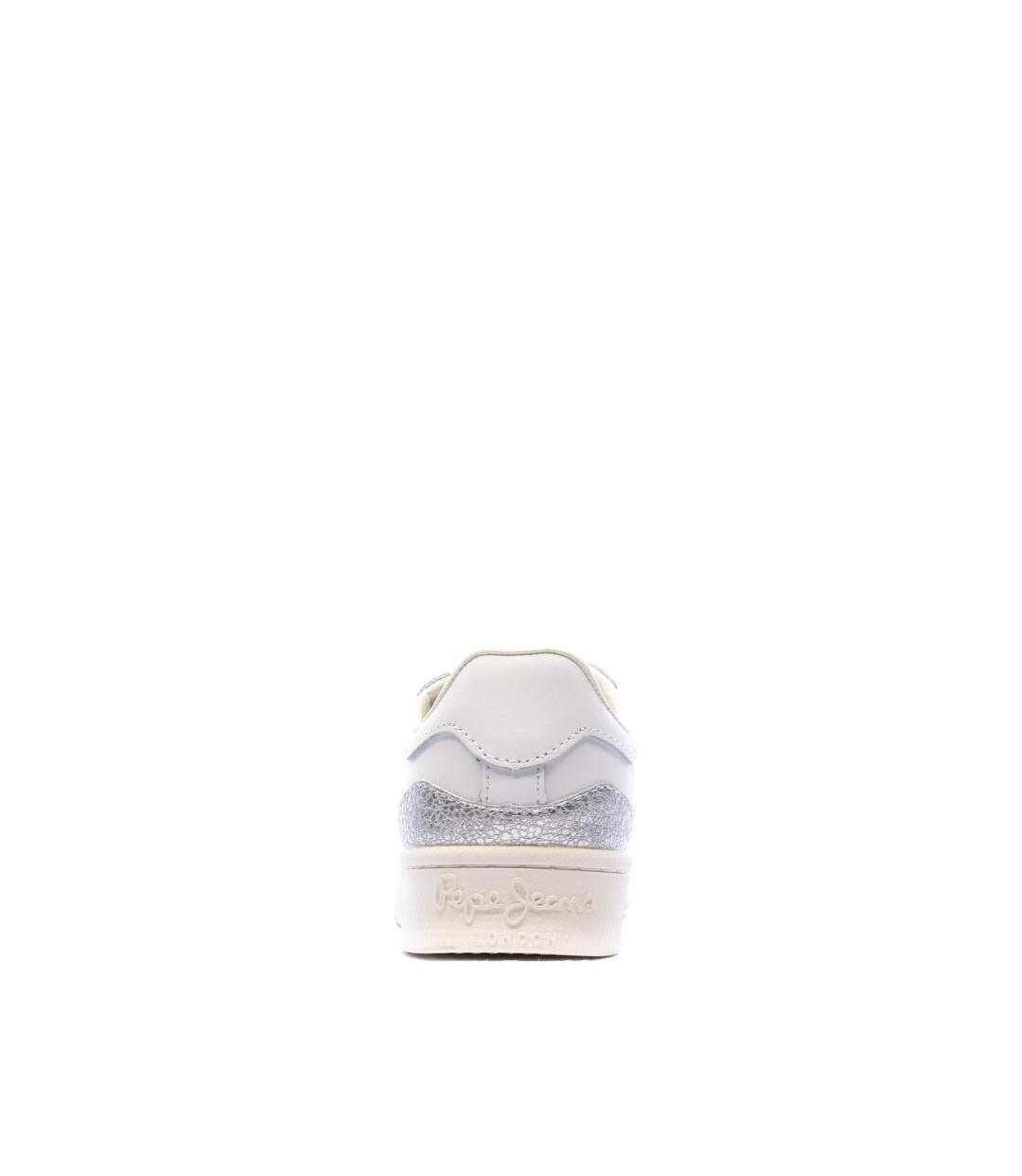 Baskets grise femme pepe jeans milton-3