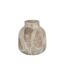 Vase Bouteille Déco Marbre 10cm Beige-1