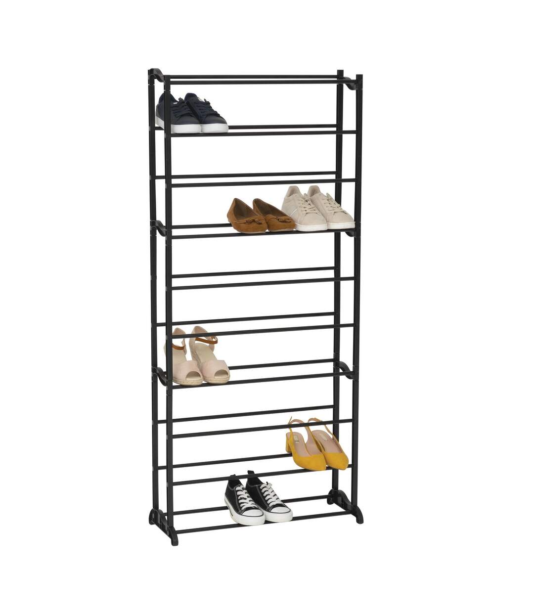 Range-chaussures 30 paires - Noir-2
