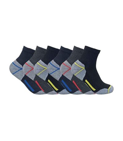 Mens Ultimate Cotton Quarter Length Short Work Socks