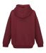Sweat À Capuche Motif/style Logo Femme Bordeaux Slazenger-2