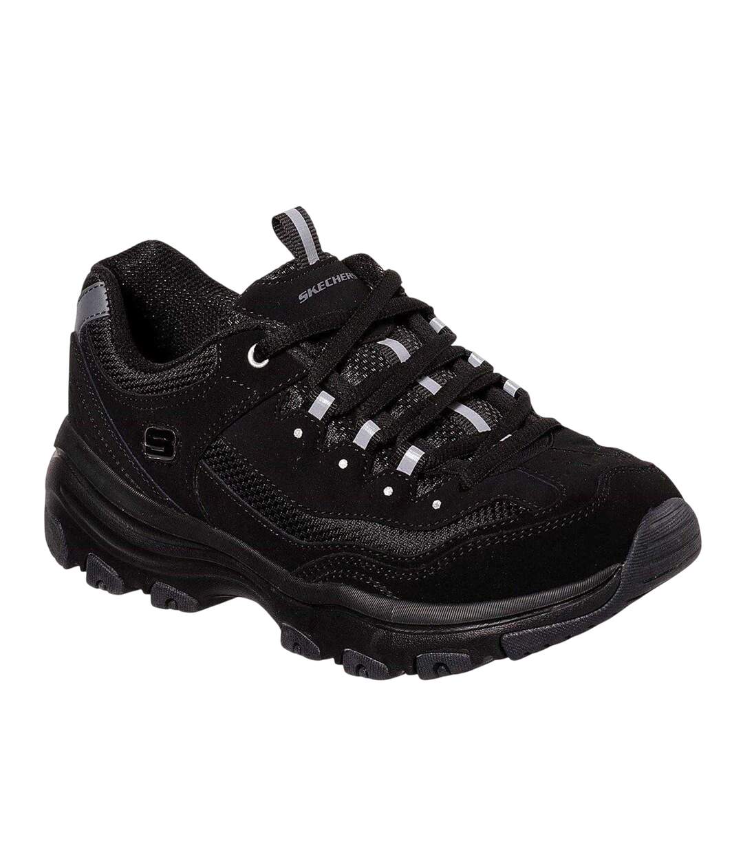 Baskets Icon Dlite Femme Noir Skechers-1