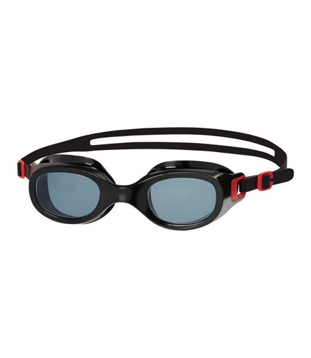Speedo Unisex Adult Futura Classic Swimming Goggles (Red/Smoke)