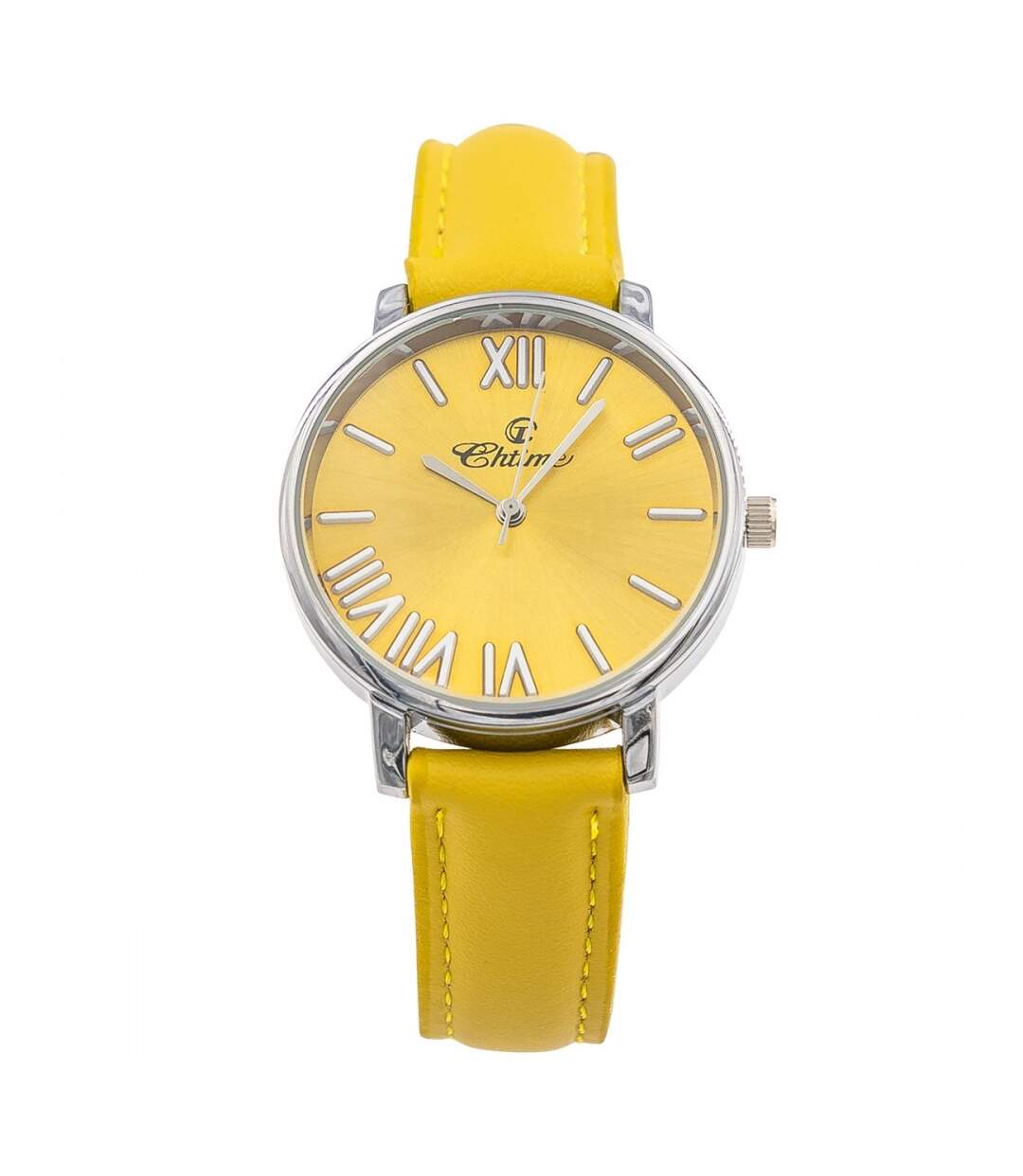 Montre Tendance pour Femme Jaune CHTIME