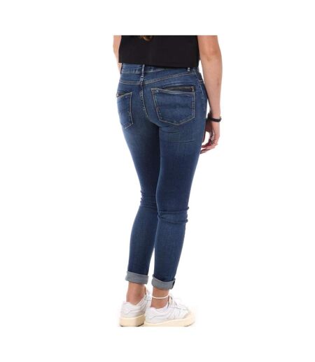 Jean skinny bleu foncé femme teddy smith ava - 24