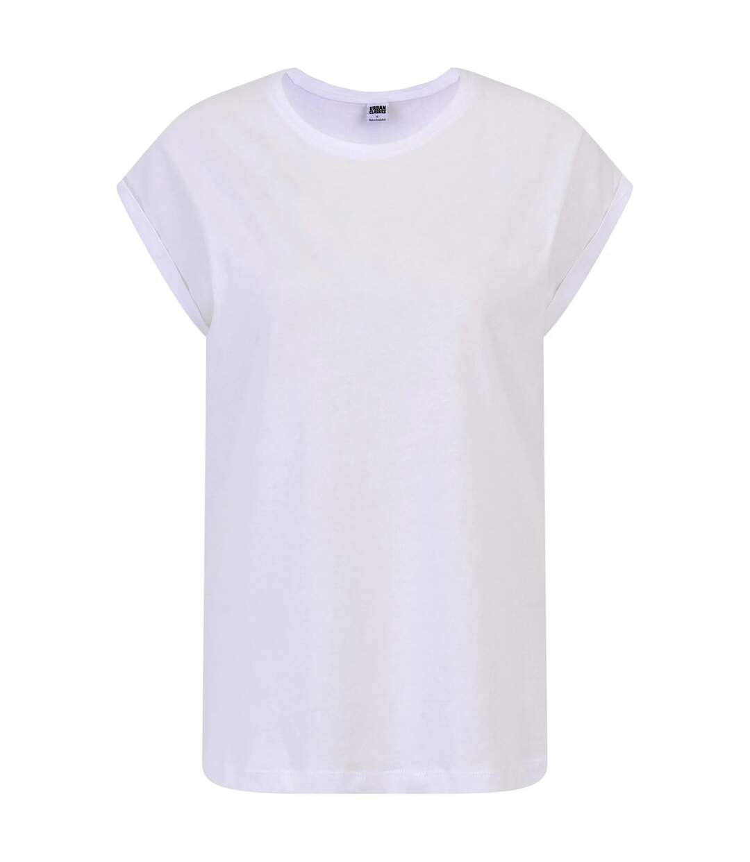 T-shirts Femme Blanc Vert Urban Classics-3