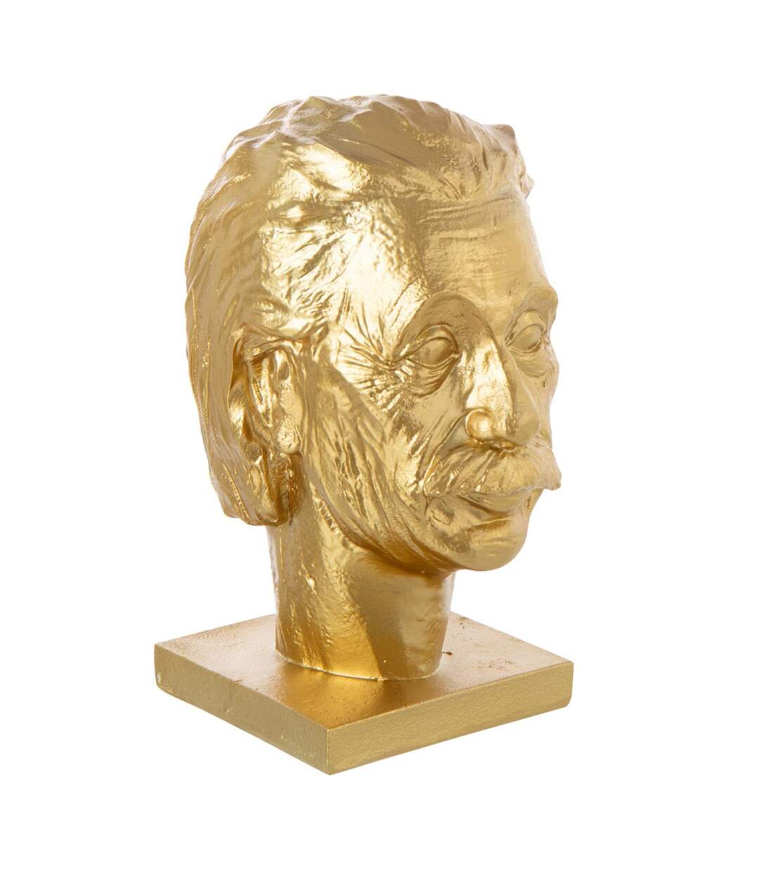Buste Einstein Hollywood 25cm Doré-1