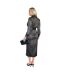 Robe Portefeuille Motif/style Crocodile Femme Marron AX Paris-3