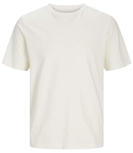 T-shirt manches courtes - JACK&JONES - Unisexe - JJ7526 - blanc cassé