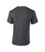 Unisex adult heather t-shirt dark heather Gildan-2