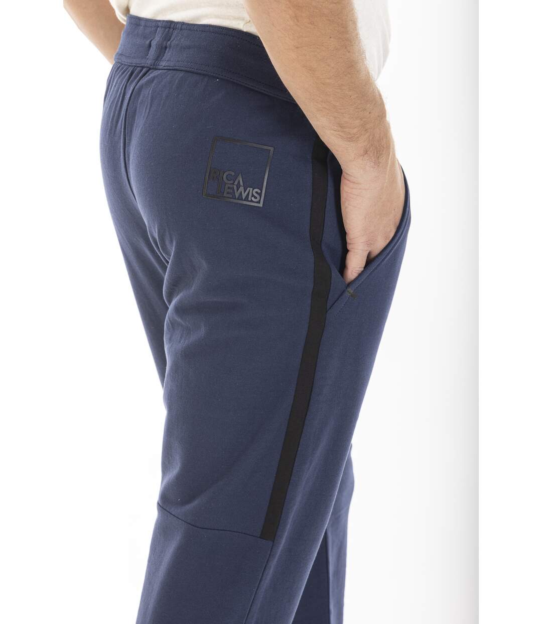 Pantalon de détente coupe fuselée KINGO GRIS-4