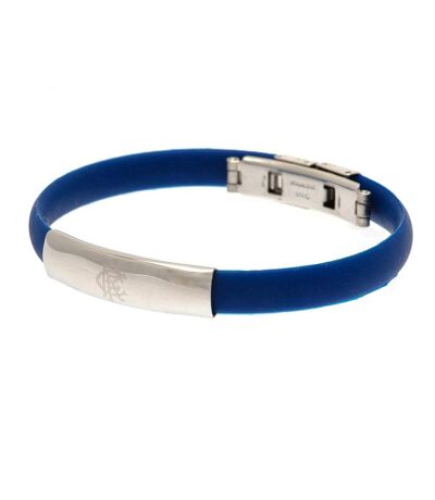 Rangers FC Silicone Crest Bracelet (Royal Blue) (One Size) - UTTA9716