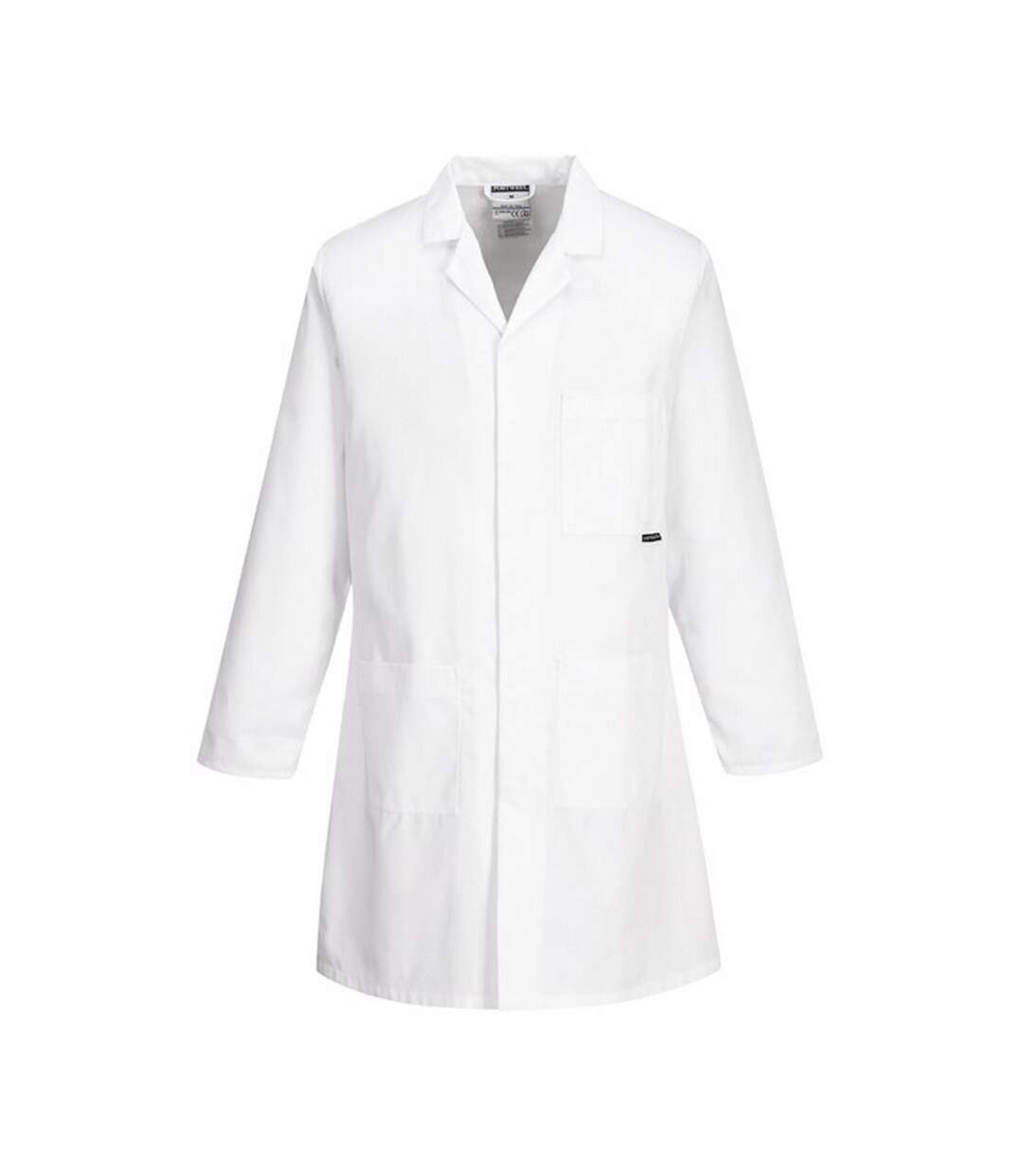 Blouse de laboratoire adulte blanc Portwest-1