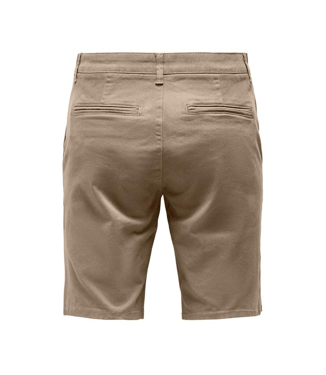 Short Chino Beige Homme ONLY & SONS  22026607 - L