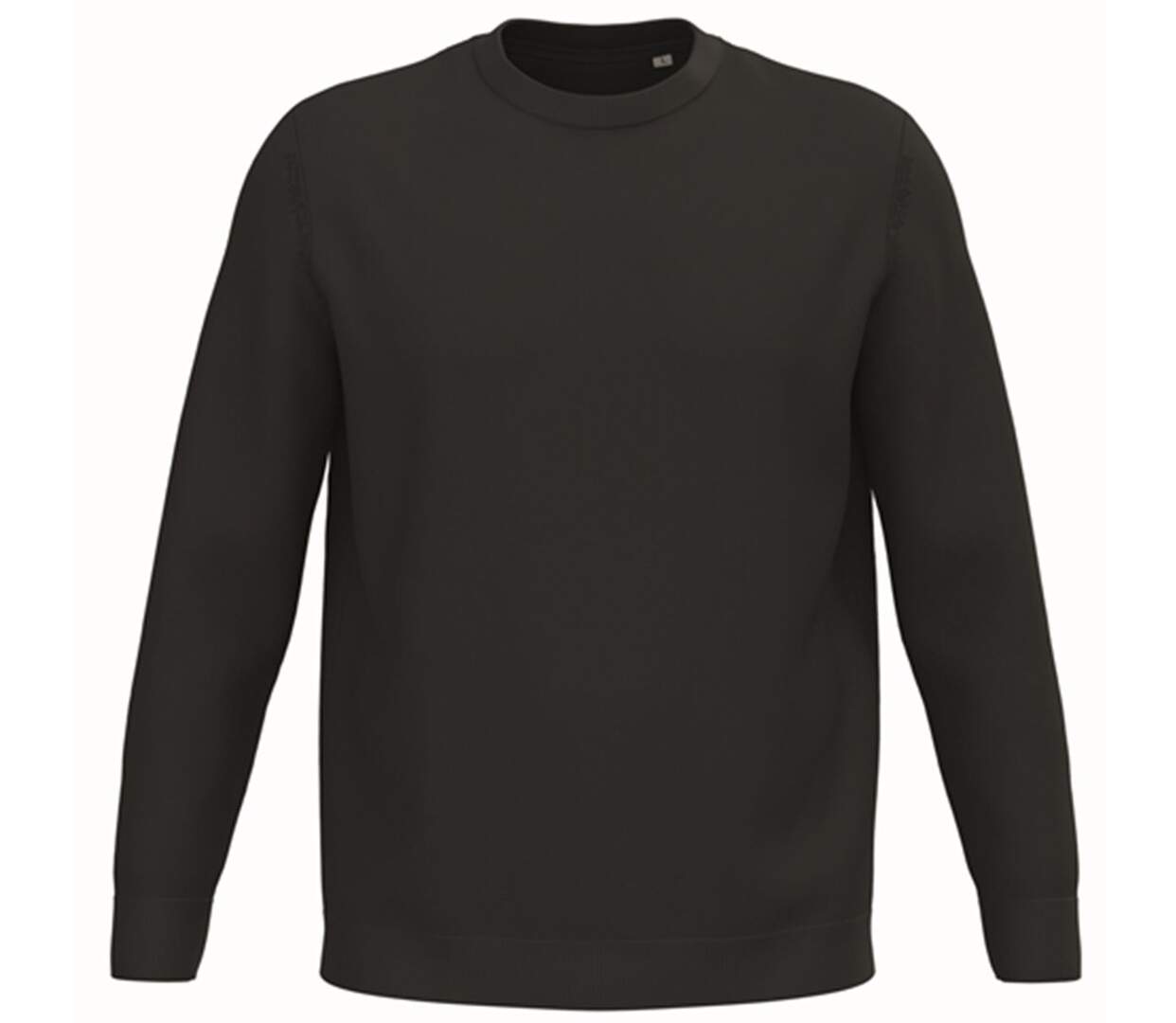 Pull col rond - Homme - PATS900 - noir-2