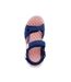 Sandales Motif/style Lanières Oslofjord Enfant Bleu Marine Foncé TrollKids-3