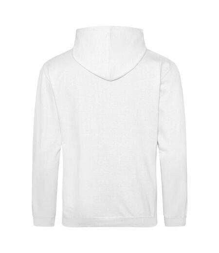 Sweat À Capuche College Adulte Blanc Awdis