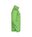 Mens Vert Soft Shell Jacket Lime Printer RED-3