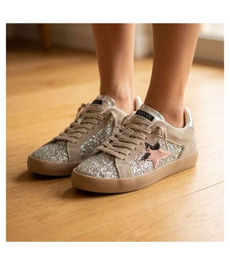 OZABI Sneakers Glitter Femme Étoile Plateforme MMXXIV 36-41