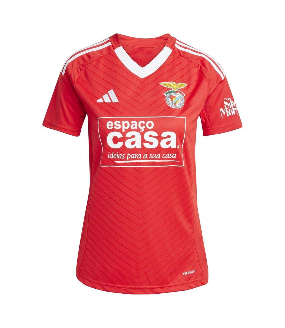 Womens/ladies Adidas Football Jersey Red SL Benfica-2