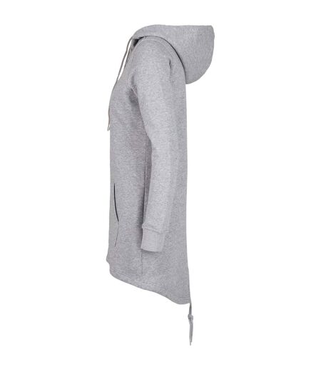 Parka Sweat Femme Gris Chiné Build Your Brand