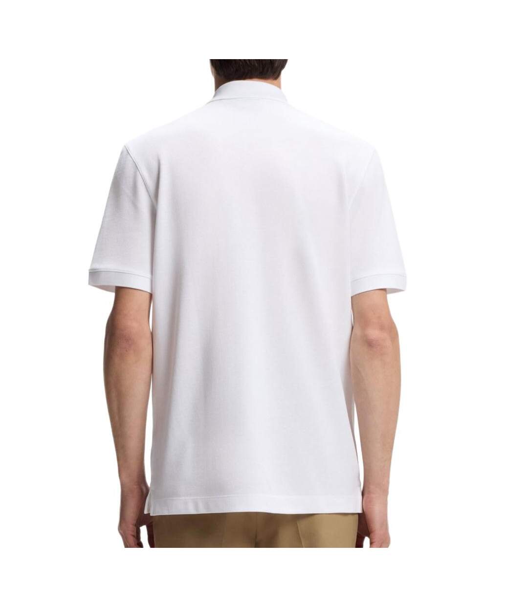 Polo blanc homme hugo boss pallas-2