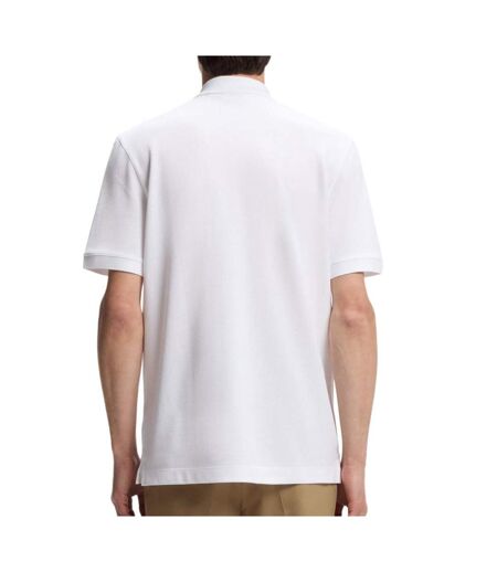 Polo blanc homme hugo boss pallas