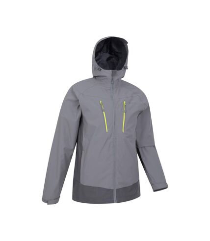 Mens bounds waterproof jacket gray Mountain Warehouse