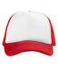 Bullet Trucker 5 Panel Cap (Red/White) - UTPF978-3
