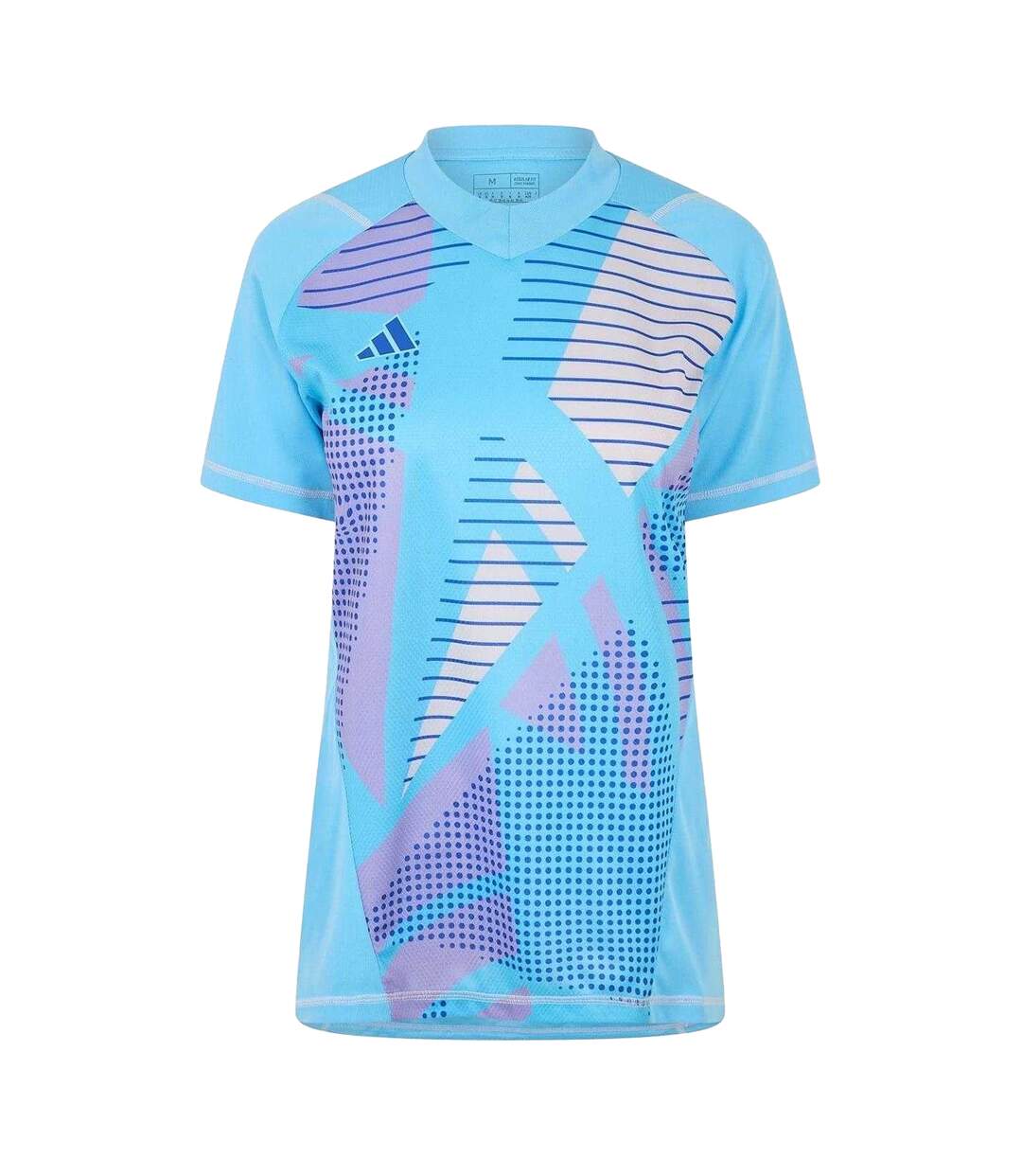 T-shirt Tiro Femme Bleu Adidas-1