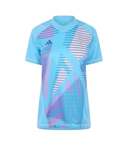 T-shirt Tiro Femme Bleu Adidas