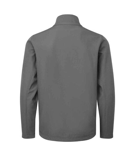 Premier Mens Windchecker Recycled Soft Shell Jacket (Dark Grey)