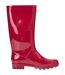 Bottes de pluie wenlock femme rose foncé Regatta-3