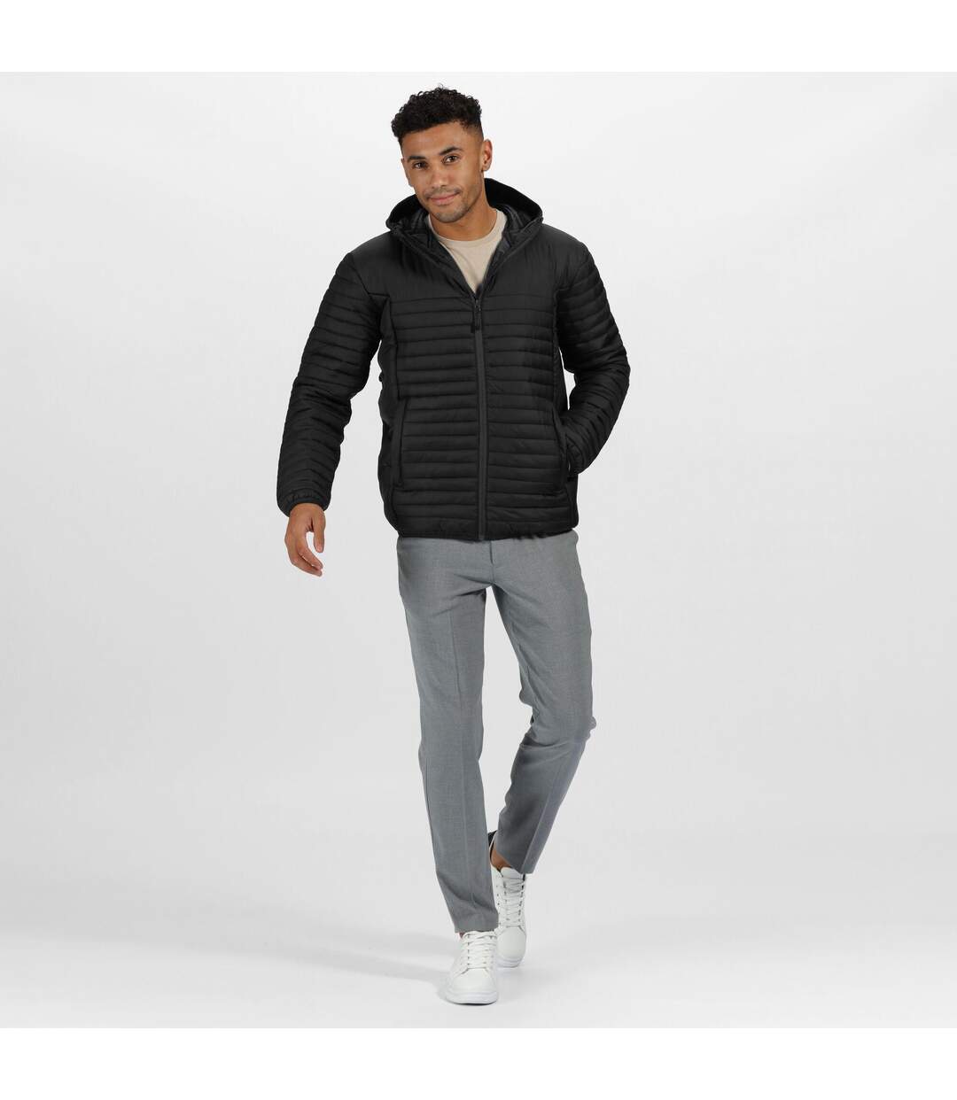 Doudoune Honestly Made Homme Noir Regatta-4