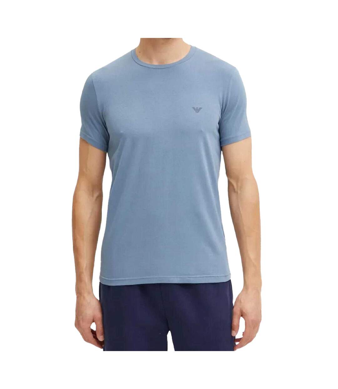 T-shirts Homme Bleu Gris Emporio Armani-3