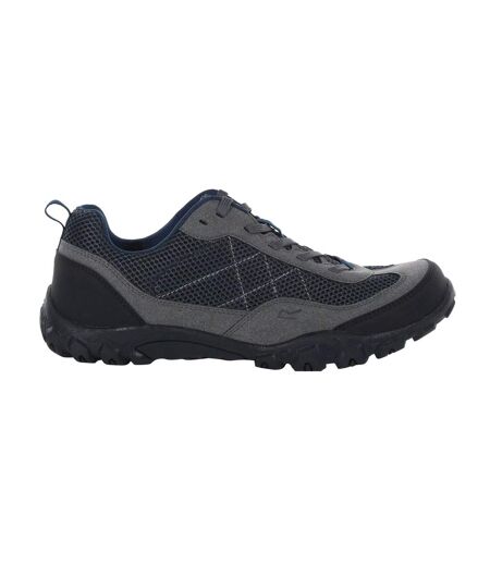Mens edgepoint life walking shoes granite/black Regatta