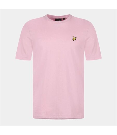 T-shirt Manches Courtes Motif/style Logo Homme Rose Clair Lyle & Scott