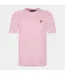 T-shirt Manches Courtes Motif/style Logo Homme Rose Clair Lyle & Scott-1