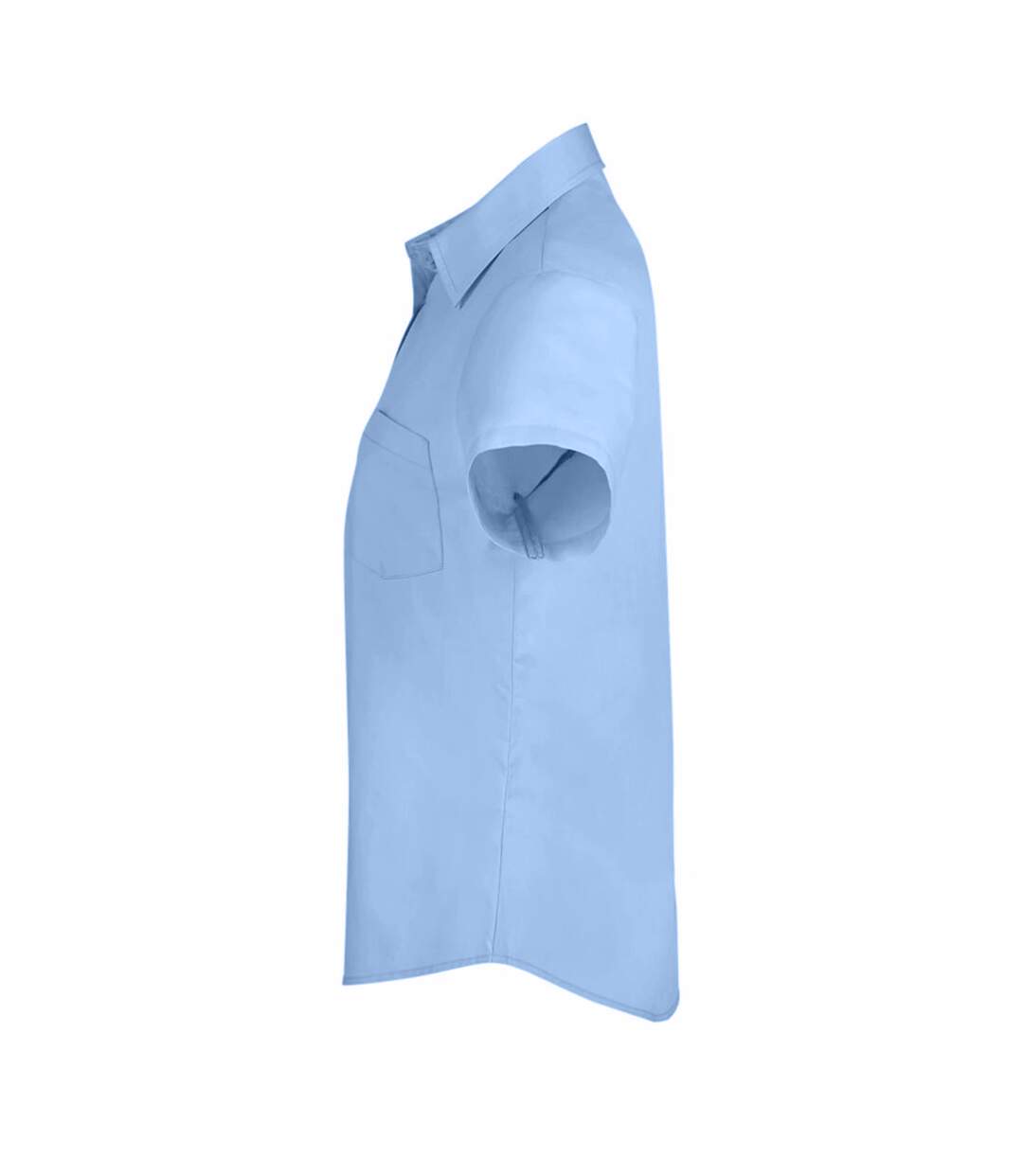 Chemisier Poplin Femme Bleu Clair Kustom Kit-3