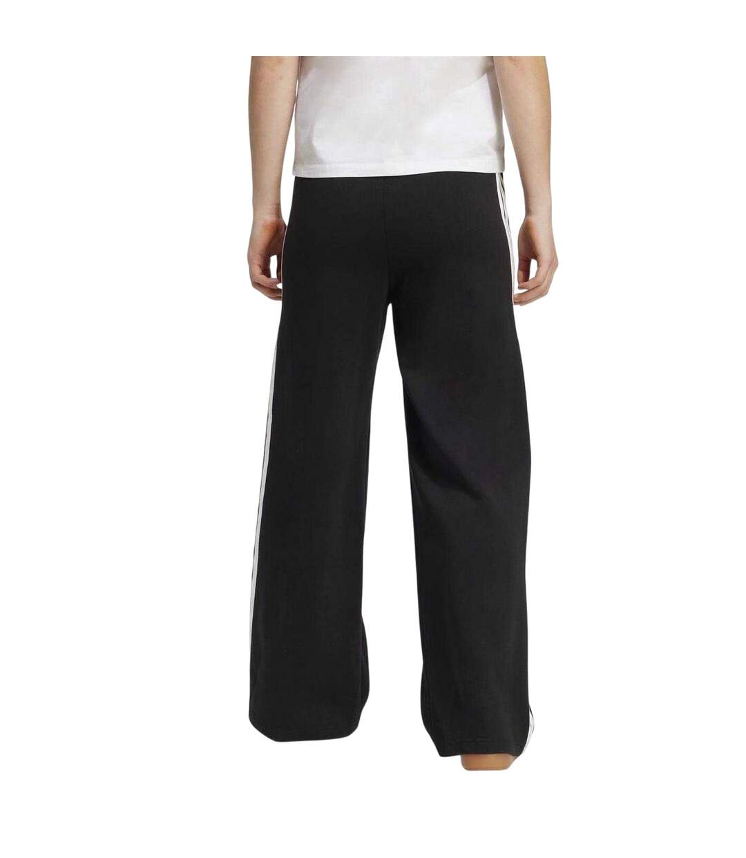 Pantalon Motif/style 3 Rayures Femme Noir Blanc Adidas-2