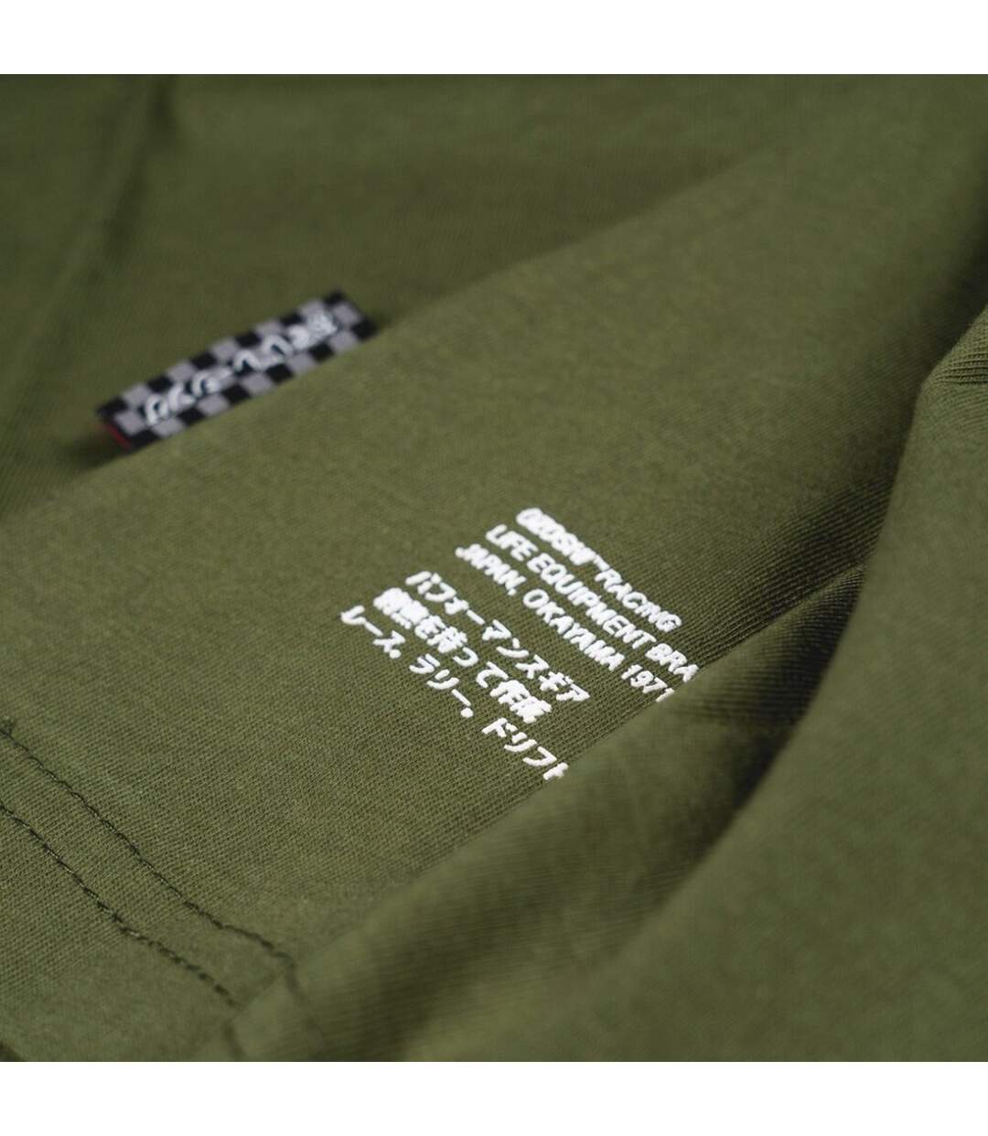 T-shirt Tsh02 Homme Vert Ozoshi-2