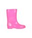 Bottes de pluie enfant rose vif Mountain Warehouse-4