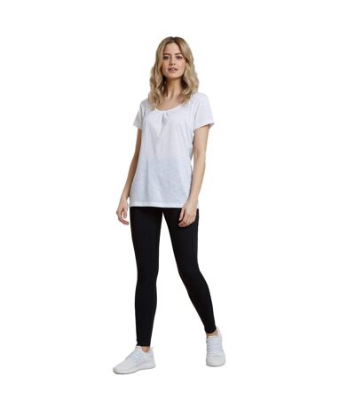 Womens/ladies Blackout High Waist Leggings Black Mountain Warehouse