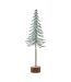 Snowy spindle tree christmas decoration 25cm brown/white/green Hill Interiors-1