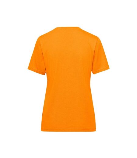 T-shirt Bio Workwear Femme Orange James And Nicholson